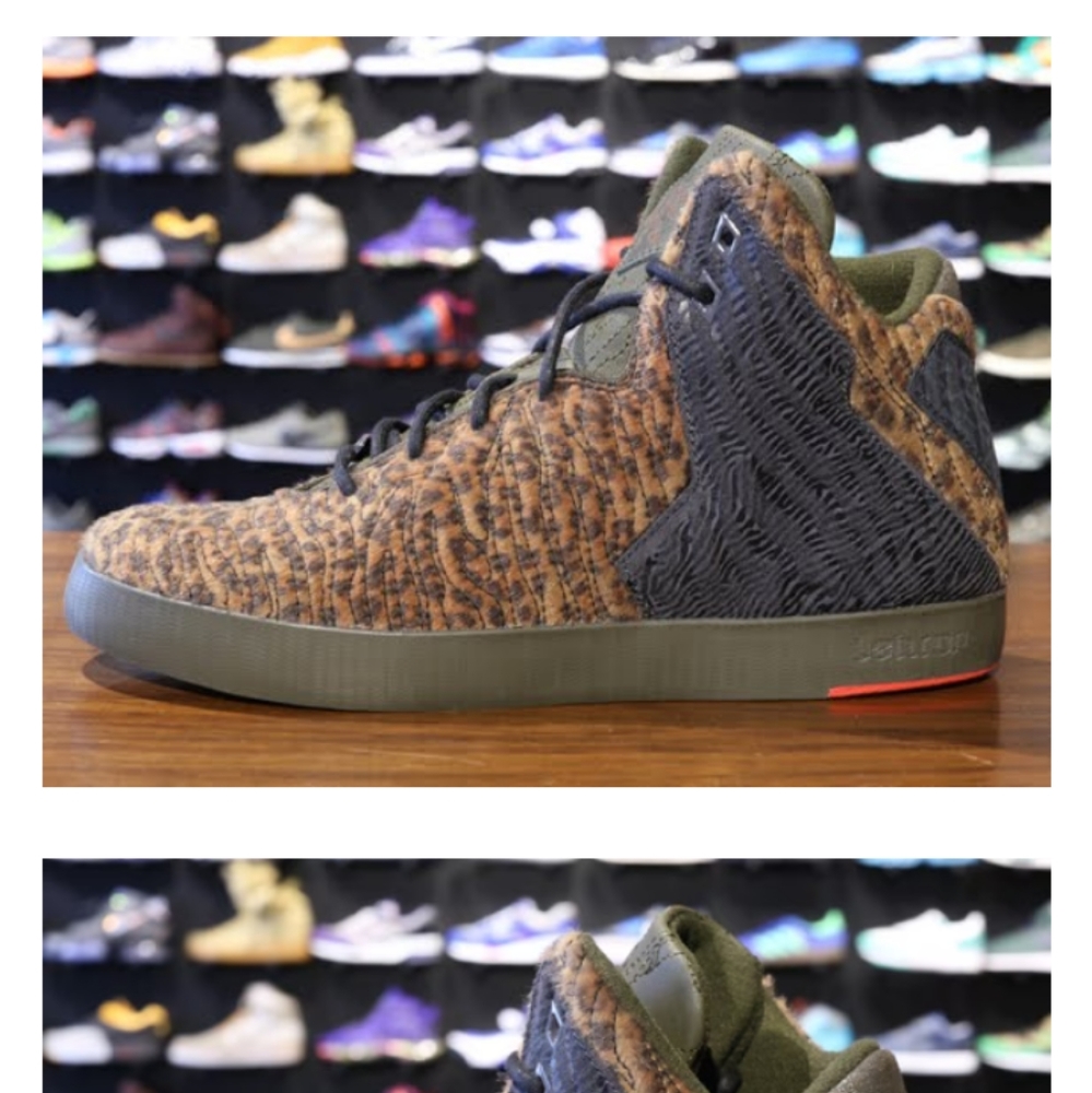 Lebron 11 lifestyle leopard shoes.